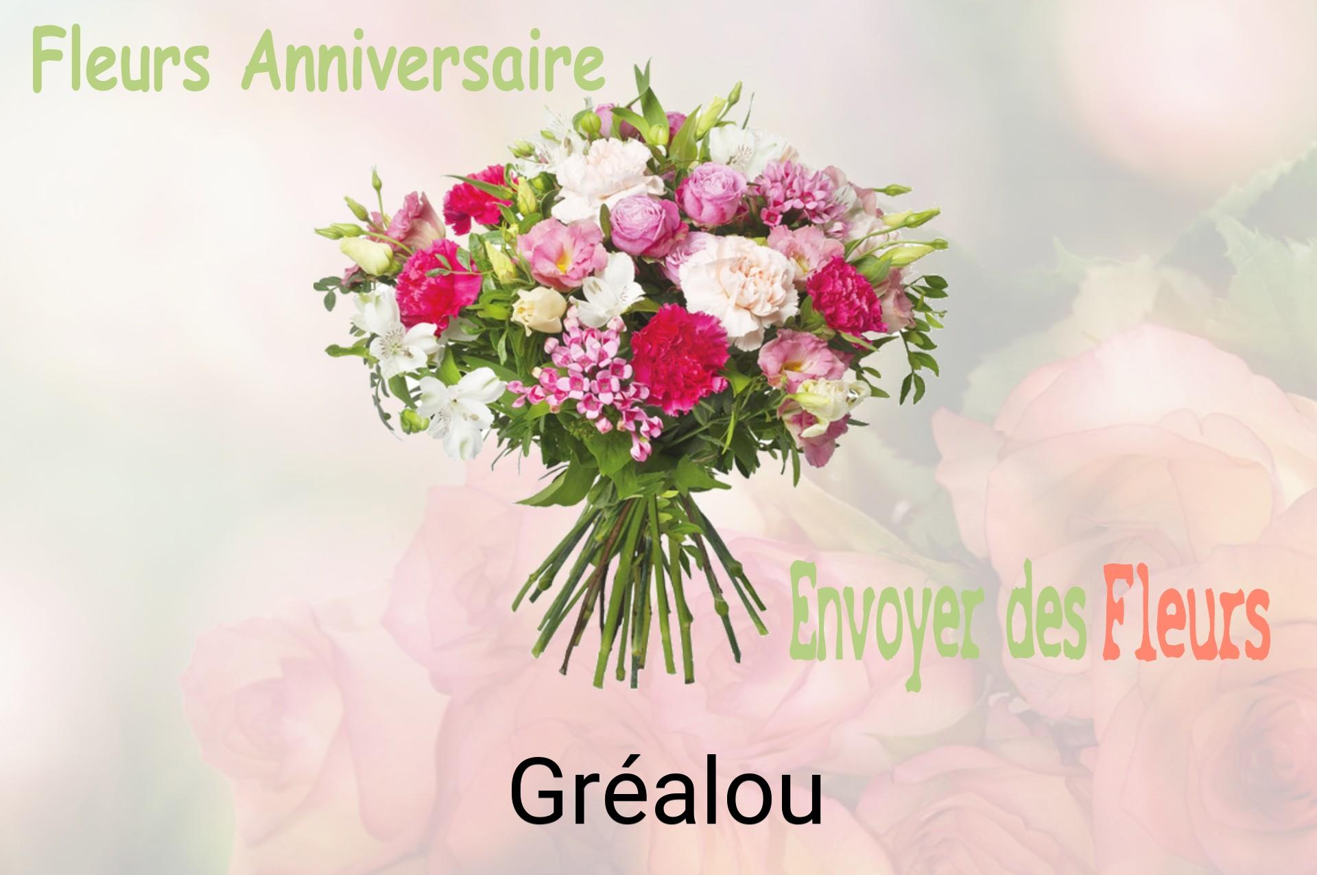 Bouquet de fleurs d’anniversaire livré à Gréalou